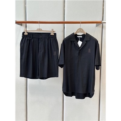 Мужские льняные шорты из комплекта    (5 цветов ) брунелл*о кучинелл*и