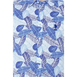 Erkek Mavi Kısa Kollu Gömlek