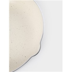 Сковорода, 24 см, с покрытием, алюминий, молочная, Palisander