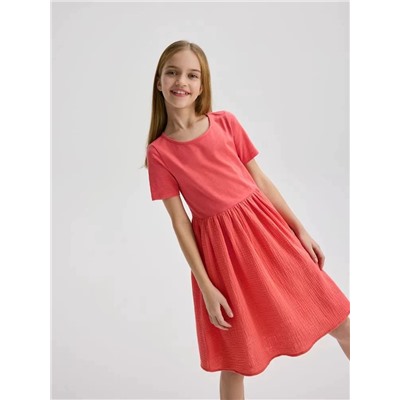 Лёгкое хлопковое платье РЕСЕРВ*Д