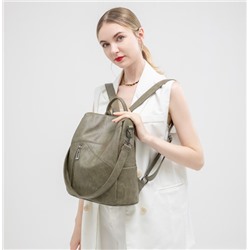 Универсальный рюкзак из мягкой кожи