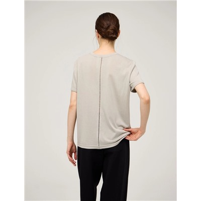 Серая футболка "Мережка"