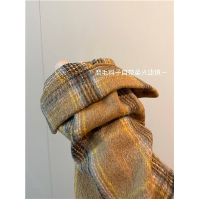 Теплая клетчатая рубашка СК