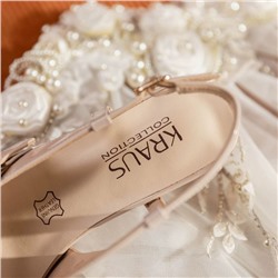 Женские лакированные туфли на тонком небольшом  каблуке, экспорт   Krau*s