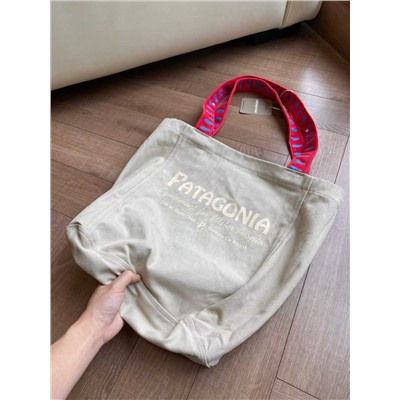 Стильная холщовая сумка маркет тоут   Patagoni*a