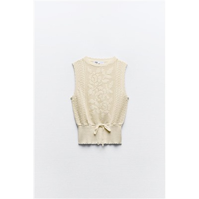 TOP ROMÁNTICO PUNTO