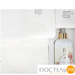 T1219T10078181 Набор полотенец Tivolyo Home JULIET кремовый 3 предмета