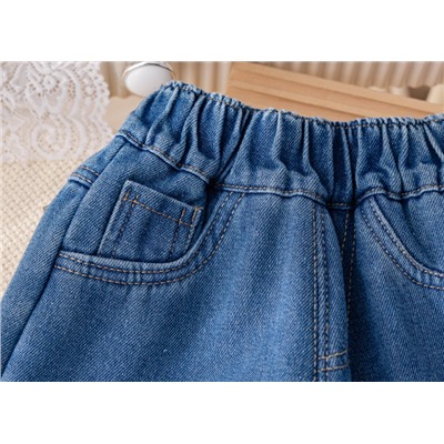 Утепленные джинсы для девочек