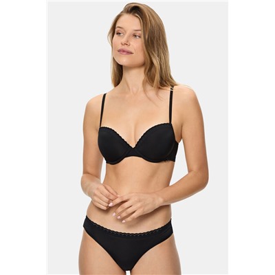 Sujetador con aros de suave microfibra