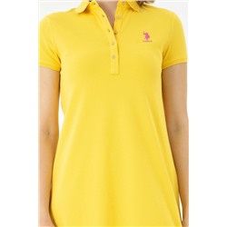 Kadın Sarı Örme Elbise