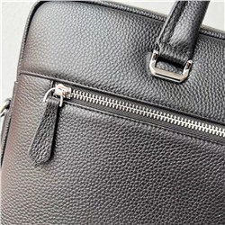 Мужская кожаная сумка-портфель для документов, ноутбука