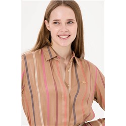 Kadın Camel Dokuma Elbise