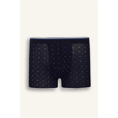 DeFacto Regular Fit Baskılı 3'lü Boxer D9877AX25SM
