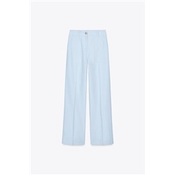 PANTALÓN RECTO BOTÓN GRANDE