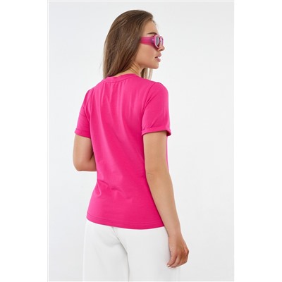 Футболка женская с v-образной горловиной РИФУТЖЕН