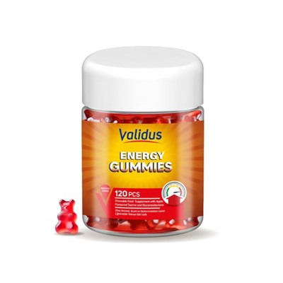 Validus Energy Taurine + Glucoronolactone 120 Gummies