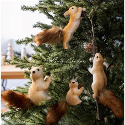 Украшения на елку с веревкой и без