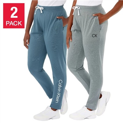 Calvin Klein Women's Jogger, 2-pack