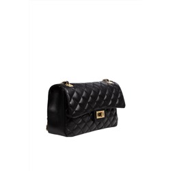 Bandolera de piel Negro - Firenze Artegiani