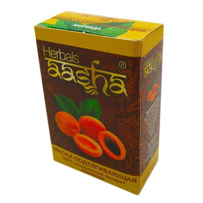 AASHA HERBALS Ayurvedic face mask Маска аюрведическая Подтягивающая 50г