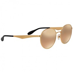 RAY BAN Round Copper Mirror Sunglasses
