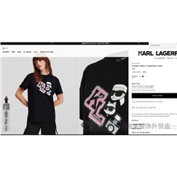 Женская футболка Karl Lagerfel*d