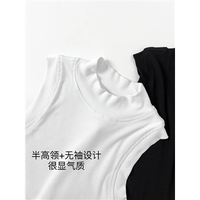 Женская майка с высоким горлом от Американского бренда   LNA CLOTHING 🤩  Экспорт