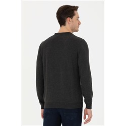 Erkek Antrasit Melanj Kazak