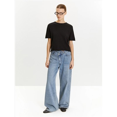 Трикотажная футболка из 100% хлопка, B3124/inkoust