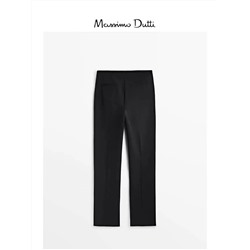 Massim*o Dutt*i черные прямые брюки