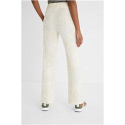 Pantalón ancho confort con cordón
