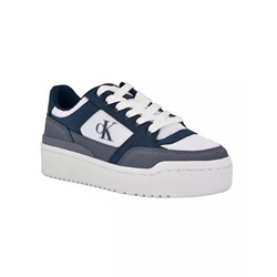 Calvin Klein Women's Alondra Casual Lace-Up Sneakers