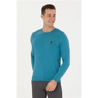 Erkek Petrol Basic Kazak