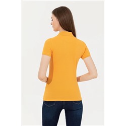 Kadın Sarı Basic Tişört