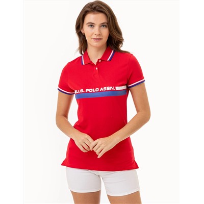 DUAL SIGNATURE STRIPE POLO SHIRT