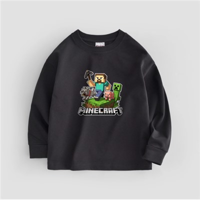 Лонгслив для мальчиков. 100% хлопок. Экспорт