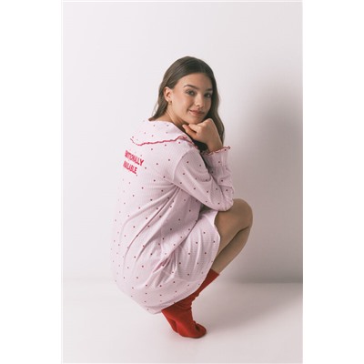 Camisón algodón cuello bobo