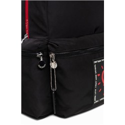 Mochila corazón llavero