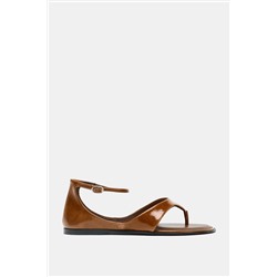 LEATHER TOE POST SANDALS