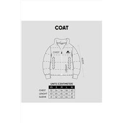 Bad Bear Kadın Kırık Beyaz Kapüşonlu Puffer Night Şişme Mont
