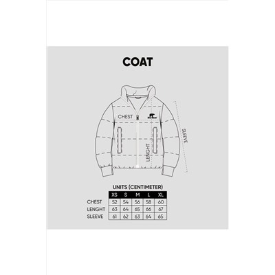 Bad Bear Kadın Kırık Beyaz Kapüşonlu Puffer Night Şişme Mont