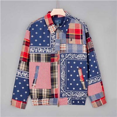 Лимитированном многоцветная хлопковая куртка РАЛЬ*Ф Л