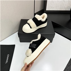 Женские теплые кроссовки  ШАНЕЛ*Ь