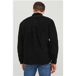 Camisa de terciopelo Negro