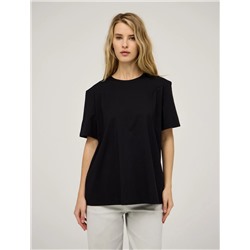 Черная блузка "Капля"