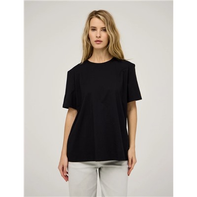 Черная блузка "Капля"