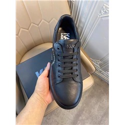 Кеды  karl  натур кожа люкс распродажа