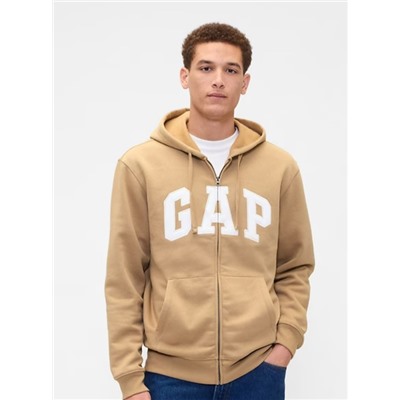 Relaxed Gap Logo Zip Hoodie