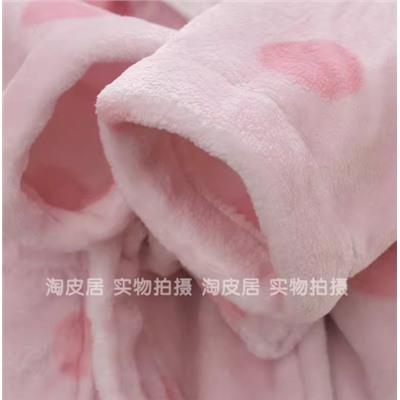 Теплый халат для девочек и мальчиков (110-150)