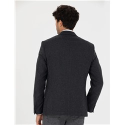 Antrasit Slim Fit Ceket